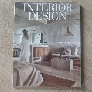 Interior Design Magazine March, 2023 'Hospitality Moves' Single Issue Trends Tip